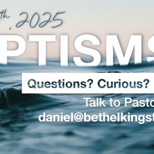 Baptism Sunday October